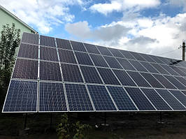 Мережева сонячна електростанція 30 кВт під "зелений тариф"