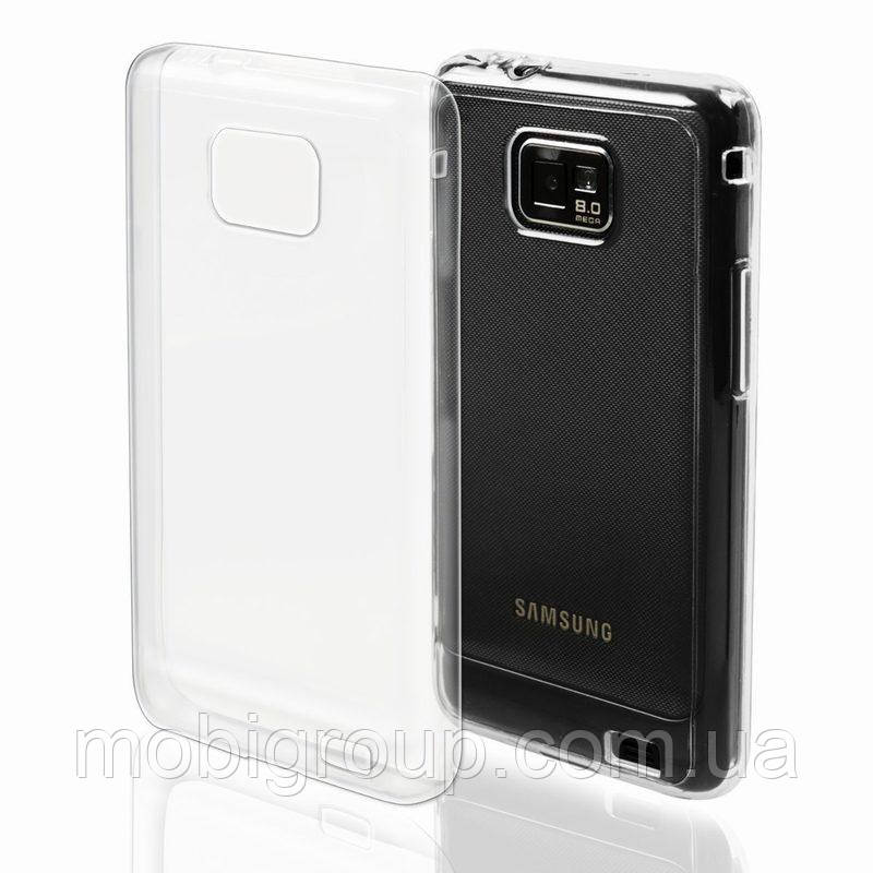 Чохол силіконовий прозорий для Samsung S2, 0.5mm