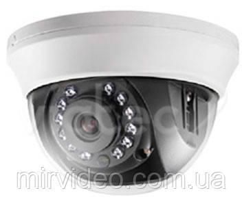 Відеокамера купольна внутрішня кольорова Hikvision DS-2CE56C0T-IRMM (2.8 мм)