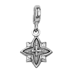ВІФЛІЄМСЬКА ЗІРКА. Православна намистина шарм, срібло