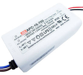 Імпульсний драйвер світлодіода APC-16-700 (700mA)