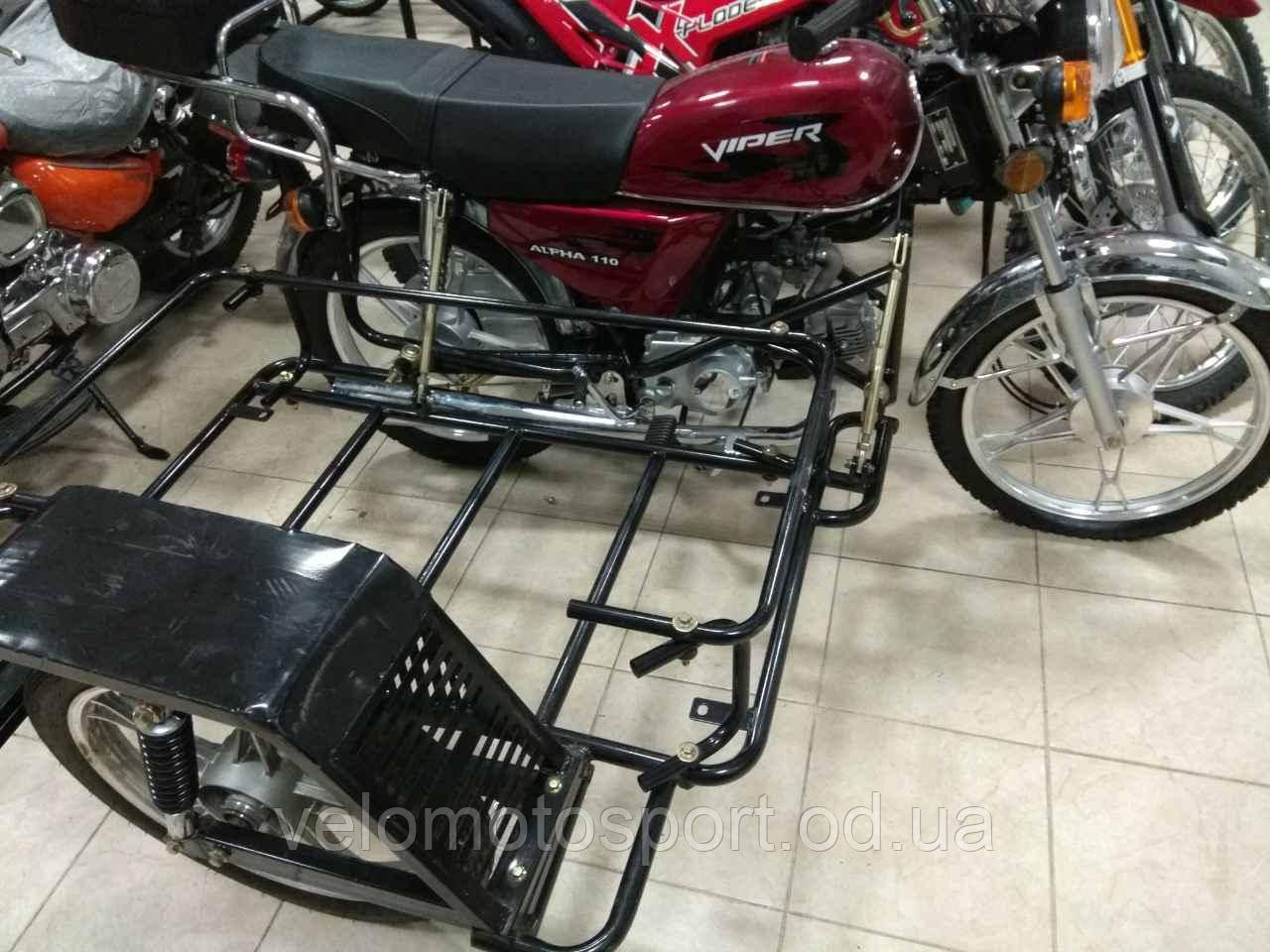 Бічний причіп для мопеда Альфа і Дельта
