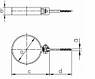 Кріплення труби ПВХ з гвинтом L=70мм (2 шт.), 75 мм, Marley, білий, фото 2