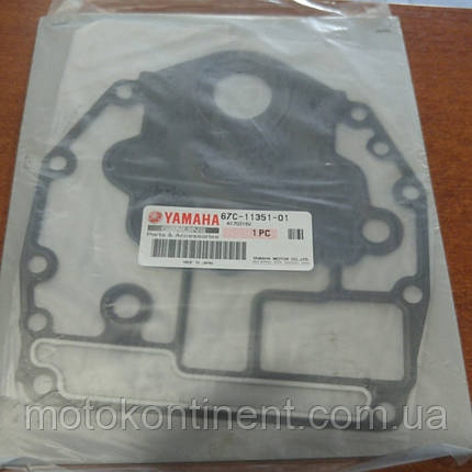 67C-11351-01 Прокладка циліндрів (під блок двигуна) Yamaha/ Mercury F30-F60, фото 2