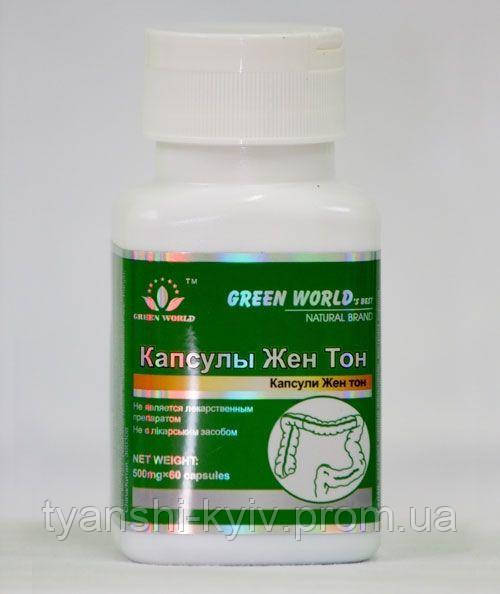 Капсули проносні "Дружин Тон" Green World 60 капсул