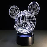 Ночники дитячі Настільна лампа Міккі Маус, фото 9