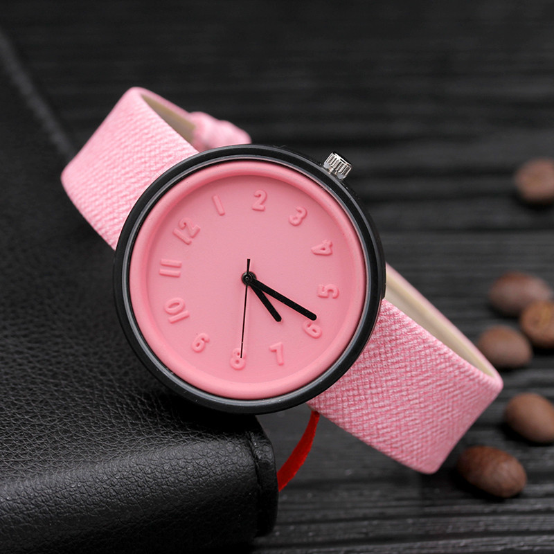 Женские часы Casual style розовые, наручний жіночий годинник, женские наручные часы