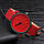 Жіночі годинники Casual style червоні, жіночий наручний годинник, жіночі наручні годинники, фото 2