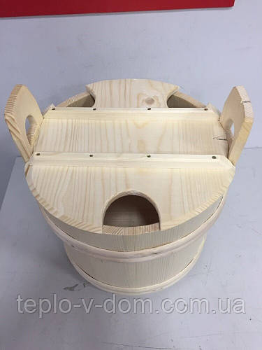 Купить Ведро - запарник для веников в баню 20 л., цена 900 ₴ — Prom.ua ...