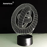 Нічники в спальню 3D світильники нічники Подарунки до нового року, фото 8