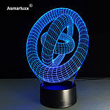 Нічники в спальню 3D світильники нічники Подарунки до нового року, фото 9