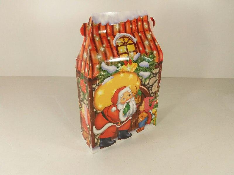 Новорічна коробка для цукерок (600 гм) No110 "New Yeur Ceti" (25 шт.), фото 1