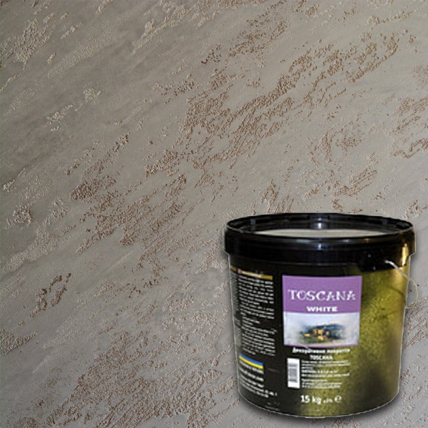 TOSCANA WHITE 15кг, ТОСКАНА ЕЛЬФ ДЕКОР