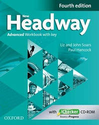 New Headway 4th Ed Advanced Workbook with Key & iChecker CD (робочий зошит)