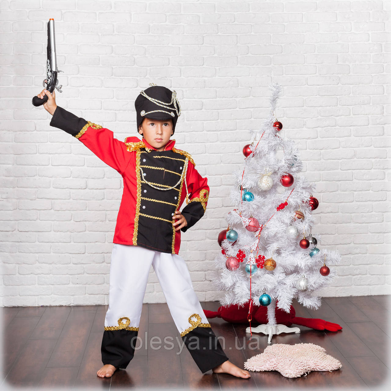 Детский карнавальный костюм для мальчика Гусар В наличии размер 3 - фото 1 - id-p616600836