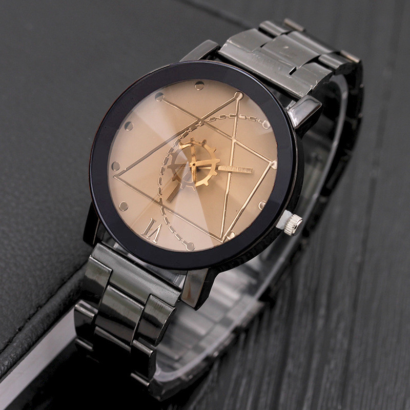 Жіночий годинник Triangle з бежевим циферблатом, жиночий годинник, жіночий годинник із металевим браслетом
