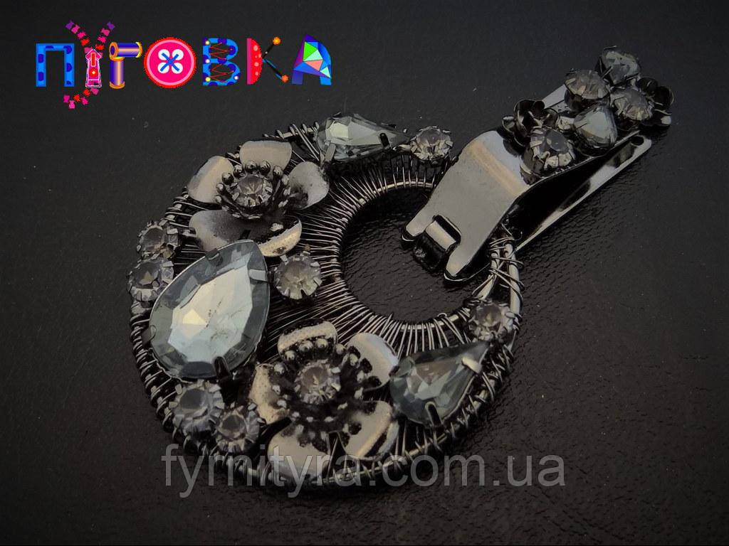 Кліпса шубна (шубний гачок) 029, black