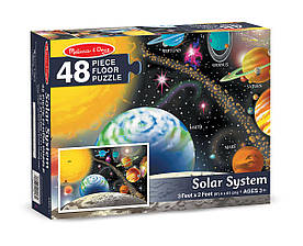 Підлоговий пазл в коробці "Сонячна система" для дітей від 6 років 60 x 90 см (48 ел.) ТМ Melіssa & Doug MD10413