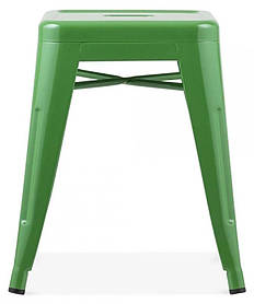 Стілець-табурет Tolix H 45 low stool AC-009 колір зелений, лофт, дизайн Xavier Pauchard