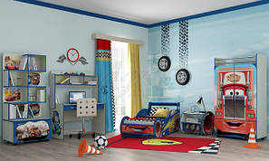 Дитяча кімната "Блискавка Маквін" синя