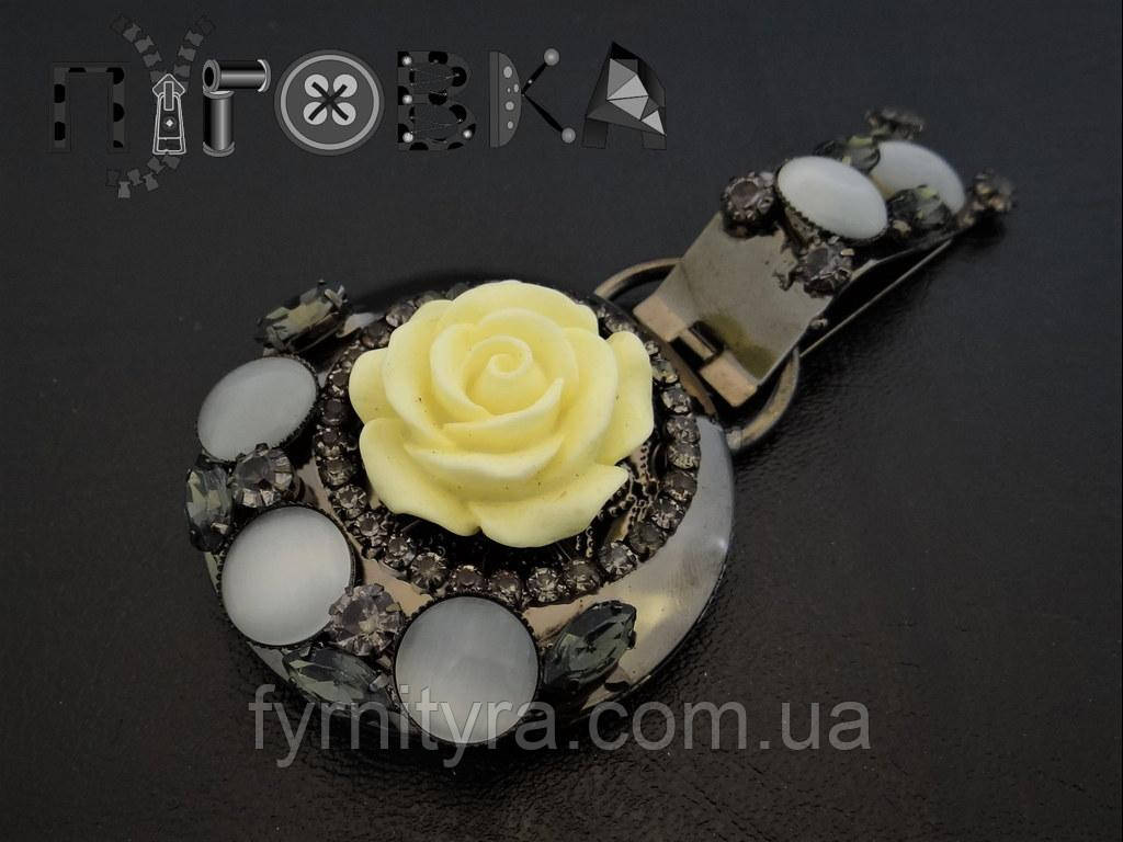 Кліпса шубна (шубний гачок) 031, black, фото 1