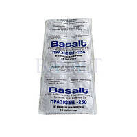 Празифен-250 таблетки №10 (зі смаком яловичини) (Базальт) препарат від глистів для тварин