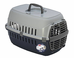 Контейнер-переноска для кішок Pet Nova Comfortrans 48.5х32.3х30.1 см синій
