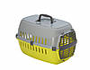 Контейнер-переноска для кішок Pet Nova Comfortrans 48.5х32.3х30.1 см жовтий, фото 4