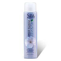 TROPICLEAN SPA White Coat Pet Shampoo ШАМПУНЬ СПА ДЛЯ БЕЛОЙ ШЕРСТИ 473 мл