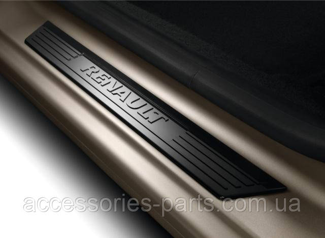 Накладки на пороги Renault Logan Нові Оригінальні , фото 1