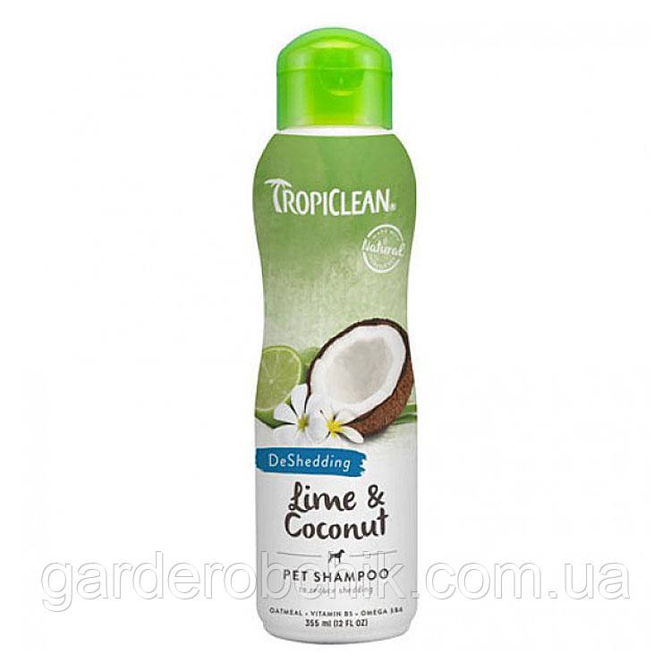 «TROPICLEAN Lime & Coconut Pet Shampoo ШАМПУНЬ «» ЛАЙМ І КОКОС» 355 мл»