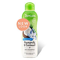 «TROPICLEAN Awapuhi & Coconut Pet Shampoo ШАМПУНЬ «»ИМБИРЬ И КОКОС»» ДЛЯ БЕЛОЙ ШЕРСТИ 592 мл»