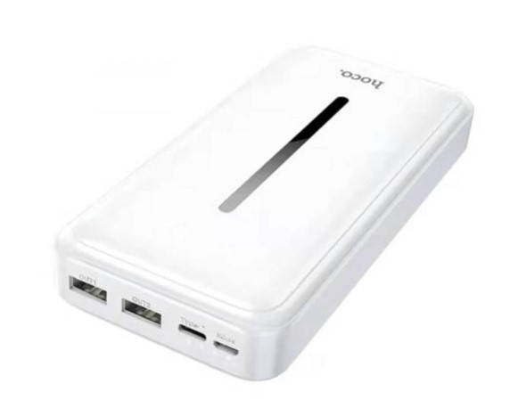 

Power Bank (20000mah) Hoco DB06 White, Белый
