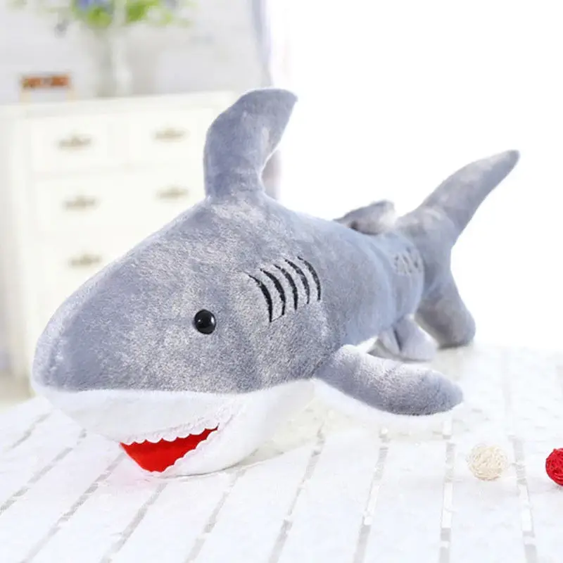 

Мягкая игрушка акула 45 см Shark doll / Игрушечная акула, Зелёный