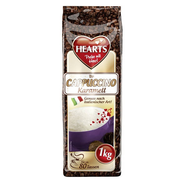 

Капучино Hearts Сappuccino Karamell 1кг Германия