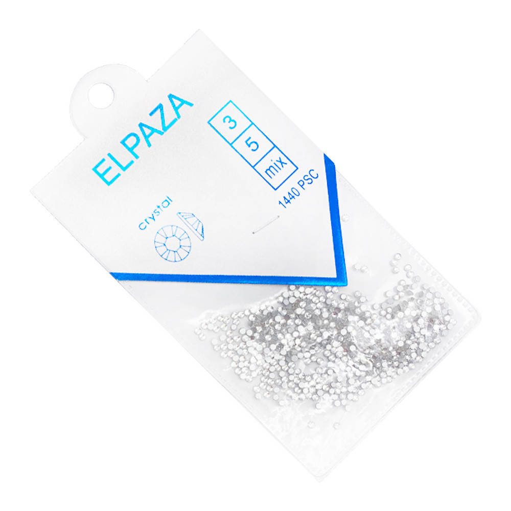 

Камни ELPAZA SS5 БЕЛЫЕ стекло 1440 штук
