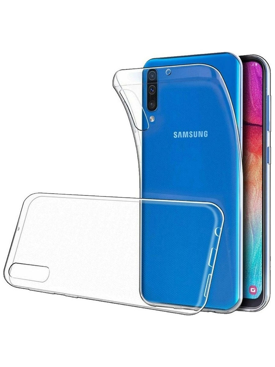 

Прозрачный чехол для Samsung A50 / накладка на самсунг а50 / бампер силиконовый для samsung a50