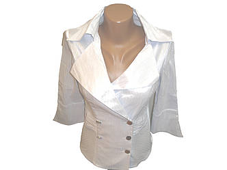 Блуза з відкладним вороником