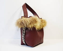 Сумка в сумці з хутром 906, фото 3
