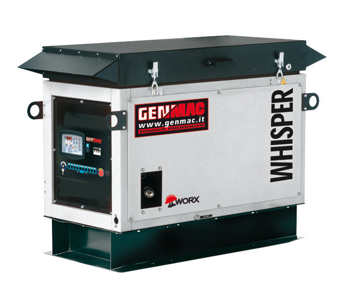 ⚡GENMAC WHISPER-GAS RG10000KS NG/LPG (10 кВт) + Автозапуск + GSM моніторинг