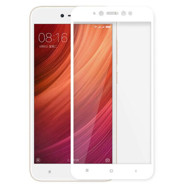 Full Glue захисне скло для Xiaomi Redmi Note 5A Prime / Redmi Y1 - White