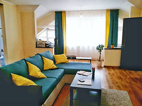 Римская штора и плиссе в зал. Ирпень