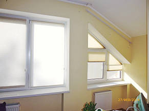 Тканевые ролеты в зал. Ирпень