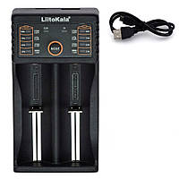 Зарядний пристрій для акумуляторів Liitokala Lii-202 18650 АА/ААА та ін.