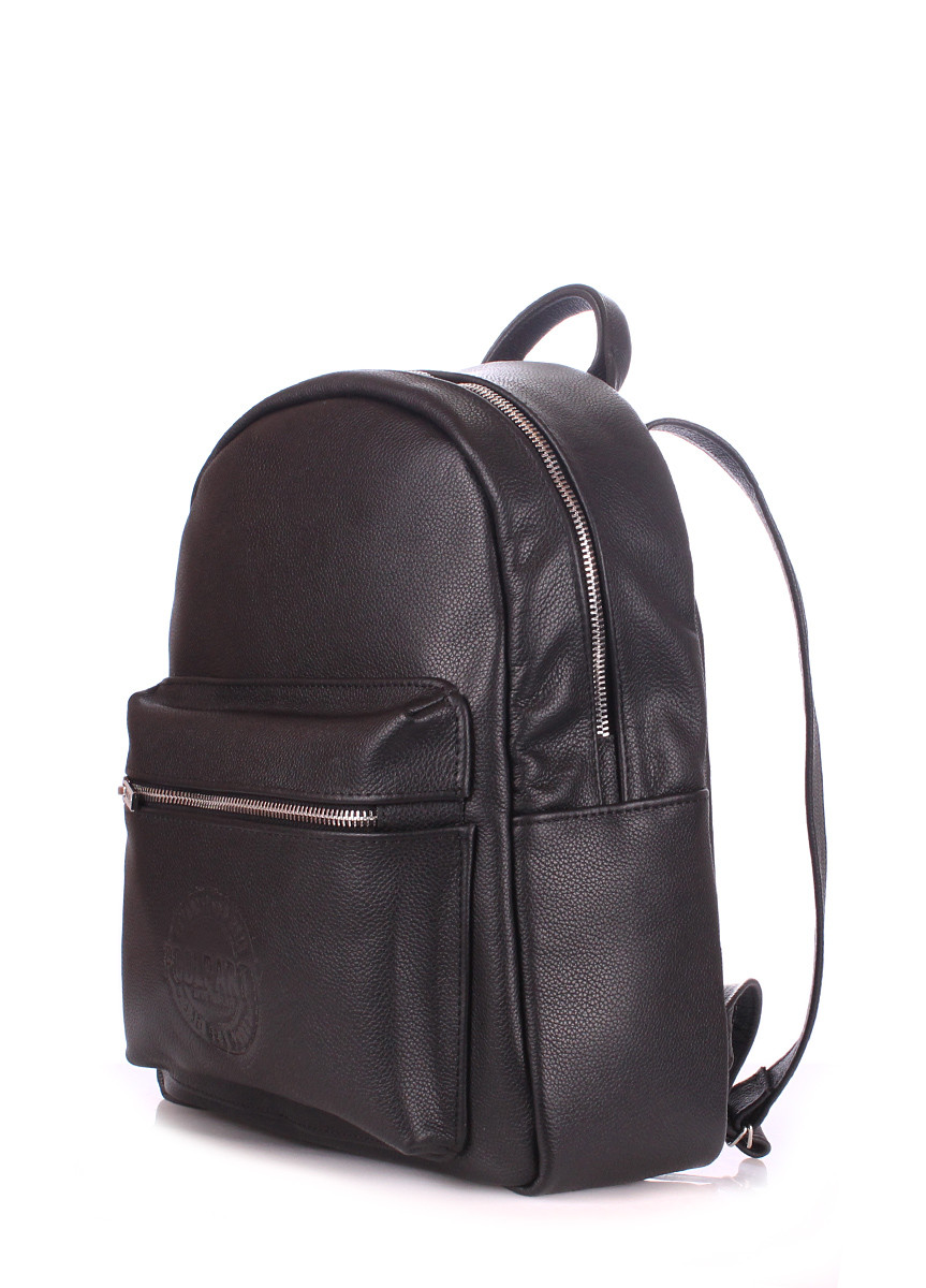 Рюкзак женский кожаный POOLPARTY Xs xs-bckpck-leather-black - фото 2 - id-p616941530