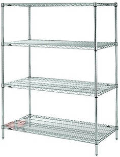 Стелаж хромований 122х61х183 (E40504057)