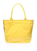Лаковая сумка POOLPARTY pool7-laque-yellow