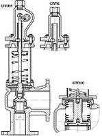 Клапан предохранительный пружинный 17с80нж СППК4 80-160