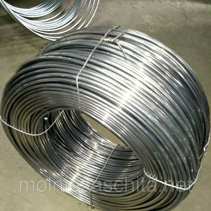 Прут струмовідведення алюмінієвий 8 мм, фото 1