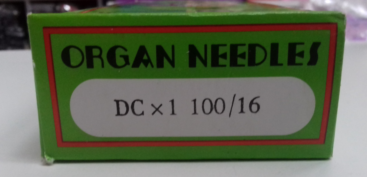 Иглы "ORGAN NEEDLES" DC №80; 100 ;110 швейные бытовые - фото 3 - id-p616984676